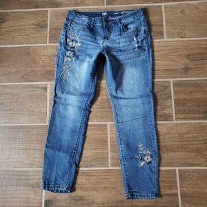 Floral New Directions Girlfriend Skinny Jeans